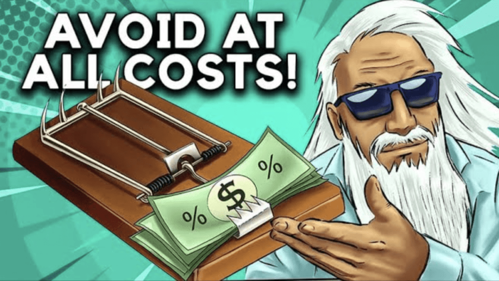 Money traps thumbnail with man showing a rat trap with money on it