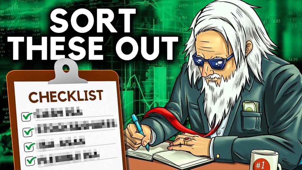 Foundations You Need Before Investing thumbnail with a man writing on his note book and a checklist beside him
