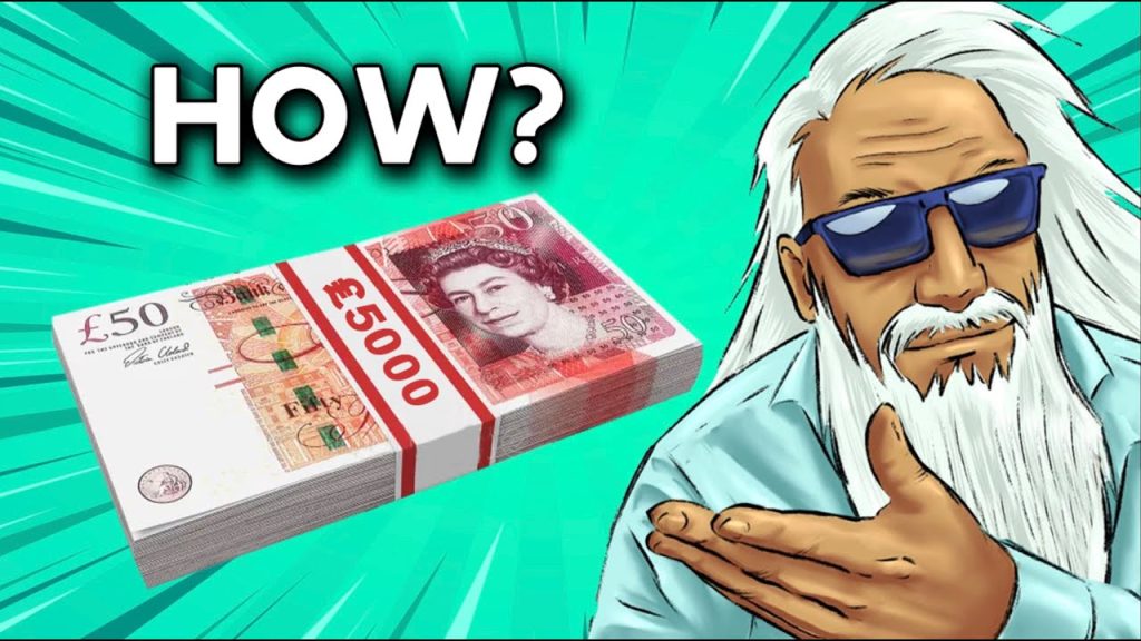 Invest £5000 thumbnail with man showing five thousand pounds with a text saying "HOW?"